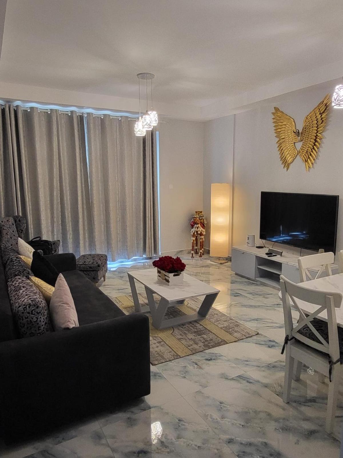 Ocean Whisper Ultra Luxe 1 Bedroom Apartment With A Private Beach - Al Marjan Island 라스알카이마 외부 사진